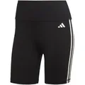Produktbild: Adidas Training Shorts Essentials 3-Streifen High-Waisted kurze Tight, Gr. M