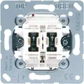 Produktbild: Jung Doppel-Taster-Einsatz 535U5 10A, 250V, 2 Schließer, mit Federklemmen, IP20