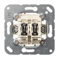 Produktbild: Jung Doppel-Taster 10AX 250V 535 U 5 Taster 535U5 Doppel-Taster