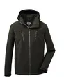 Produktbild: killtec Herren Softshelljacke/Outdoorjacke mit abzippbarer Kapuze KOW 163 MN SFTSHLL JCKT, dark moss, S, 37711-000