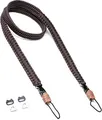 Produktbild: C-ROPE Kameragurt Traveler aus Paracord 125cm Dark Coffee retail (CRP-TRL-125-DCF)