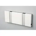 Produktbild: LoCa Knax 2 Wandgarderobe weiß, Haken grau