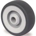 Produktbild: Ersatzrad D.100mm Trgf.100kg TPE grau Achs-D.8mm Nabenl.36mm TECWERK