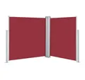 Produktbild: vidaXL Seitenmarkise Ausziehbare Seitenmarkise Rot 140 x 600 cm