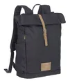 Produktbild: Lässig Green Label Rolltop Backpack Wickeltasche Rucksack Denim Blue dunkelblau