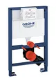 Produktbild: GROHE Rapid SL, Vorwandelement für Wand WC (0,82m hoch, Installationssystem mit Stahlrahmen, komplett vormontiert, inkl. Spülkasten & Befestigungsmaterial, tiefenverstellbar), 38526000