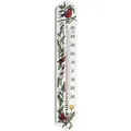 Produktbild: Tfa Dostmann - Analoges Innen-außen-thermometer Thermometer Weiß, Blumen 12.3040.20