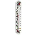 Produktbild: TFA Dostmann Hygrometer TFA Dostmann Analoges Innen-Außen-Thermometer Thermometer Weiß, Blumen