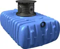 Produktbild: 4rain Flat S Flachtank 1500 L inkl. Schachtverlängerung, begehbar