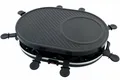 Produktbild: Raclette Grill DESKI mit 8 Pfännchen für 8 Personen 1200 Watt Elektro Tischgrill
