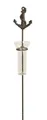 Produktbild: Regenmesser Gartenstecker Anker H:84 cm aus Gusseisen - Deko Niederschlagsmesser