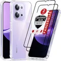 Produktbild: Transparente TPU-Silikonhülle für Redmi 15C mit 2 Schutzfolien
