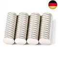 Produktbild: Magenesis 52 Stück Neodym Magnete 10x2mm Mini Magnete Extrem Stark ca. 2 Kilo