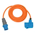 Produktbild: Camping-/Maritim CEE Verlängerungskabel IP44 10m orange H07RN-F 3G2,5 CEE-Stecker, Winkelkupplung 230V/16A