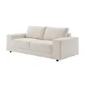 Produktbild: Riess Ambiente Großes Sofa LOFT - B: 210cm - Champagner beige - 3-Sitzer Couch mit Taschenfederkern, Rundum Bezug