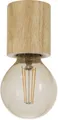 Produktbild: EGLO LED Deckenleuchte TURIALDO Deckenlampe - Holz - E27 - 1X28W - IP20, ohne Leuchtmittel, Wohzimmerlampe, Esszimmerlampe, Flur, Schlafzimmer, H8 x Ø7 cm