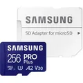 Produktbild: Samsung Micro-SD-Karte PRO Plus (2023), 256GB, bis 180 MB/s, UHS-I U3, SDXC
