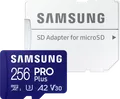 Produktbild: Samsung PRO Plus 256 GB microSD UHS-I U3 Full HD 4K UHD 180MB/s Read 130MB/s Write Memory Micro SD (MB-MD256SA/EU)