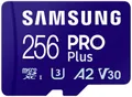 Produktbild: Samsung PRO Plus microSDXC-Karte 256GB A2 Application Performance Class, v30 Video Speed Class, UHS-I inkl. SD-Adapter