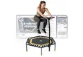 Produktbild: SportPlus Fitnesstrampolin SP-T-1100-Y, Ø 126 cm, mit Haltefunktion, Indoor Jumping, Gummiseile, Ø 126 cm