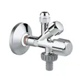 Produktbild: Grohe Original WAS Kombi-Eckventil, selbstdichtendes Anschlussgewinde, Wandanschluss 1/2