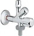Produktbild: GROHE Original WAS Kombi-Eckventil 1/2 Zoll x 3/8 Zoll selbstdichtend (22036000)