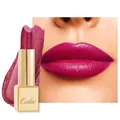 Produktbild: OULAC Lippenstift Metallic Glanz Finish, Magenta-Rosa Langanhaltender Glitzer Lippenstifte, Feuchtigkeit und Glanz für die Lippen, Intensive Farbe Feine Textur, Vegan, 4.3g (GM15) She's A Lover
