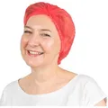 Produktbild: Arnomed Baretthauben Cover PP-Klipphaube, PP-Vlies, Gr. 52cm, rot, 100 Stück