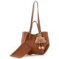 Produktbild: Lucky Bees Schultertasche in Hellbraun - (B)28 x (H)22 x (T)13 cm