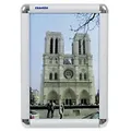 Produktbild: Franken DIN A4 Klapprahmen Silber Aluminium BS0701 23,9 (B) x 2,5 (T) x 32,6 (H) cm