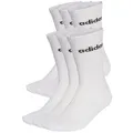 Produktbild: adidas Sportswear Sportsocken LINEAR GEPOLSTERTE CREW IM 6ER-PACK (6-Paar) weiß S (37/39)