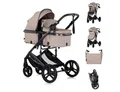 Produktbild: Chipolino Kombi-Kinderwagen Kinderwagen 2 in 1 Amore, Getränkehalter Wickeltasche Fußabdeckung Korb