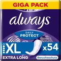 Produktbild: ALWAYS Slipeinlagen Daily Protect XL Tagesschutz Extra Long 54 Binden