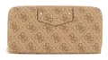 Produktbild: GUESS Eco Brenton SLG Large Zip Around Wallet L Latte Logo