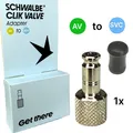 Produktbild: Schwalbe Fahrrad Clik Valve SCV Klick Ventil System (AV) Auto MTB Ventil Set