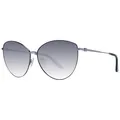 Produktbild: Guess Sonnenbrille Damen Gunmetal Cat Eye Grauer Verlaufsglas GU7746 08B 66mm