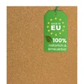Produktbild: EKB Korkplatte 91,5x61cm 6mm stark I Natürliche Presskorkplatte für Pinnwand, Wanddekoration oder Schallschutz Akustikplatte I Umweltfreundliches DIY-Projektmaterial zum Basteln & Modellbau