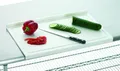 Produktbild: Schneidebrett Schneidbrett 520x300mm Saftrinne Stopperkante vorn NEU Gastlando
