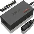 Produktbild: Universal Laptop Netzteil Universalladegerät mit 8 Adapter Netzteil Notebook 96W Multi-Voltage Ladegerät DC-Routers 12V 15V 16V 18V 19V 24V Retoo