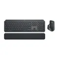 Produktbild: Logitech MX Keys Combo for Business Gen 2 Graphite hinterleuchtet, kabellos, Blu