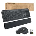 Produktbild: Logitech Tastatur-und-Maus Set MX Keys Combo for Business Gen 2 Bluetooth, Funk