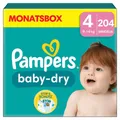 Produktbild: Pampers® Windeln baby-dry™ Monatsbox Größe Gr.4 (9-14 kg) für Babys und...