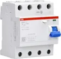 Produktbild: ABB FI-Schutzschalter F204A-40/0,03 Typ A | 4-polig | 40A | 30mA | 400V | Hutschiene | IP20 | Kunststoff