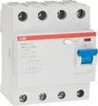 Produktbild: ABB FI-Schutzschalter F204A-40/0,03 4polig 40A 30mA Typ A 400V DIN-Schiene