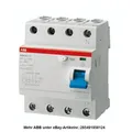 Produktbild: ABB Fi Schalter 40A 30mA 4pol J783503