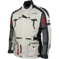 Produktbild: Roleff RO537 Motorradjacke Chicago – Sand/Schwarz/Grau, wasserdicht, atmungsaktiv & mit Protektoren Roleff Größe: S,