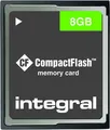 Produktbild: Integral, Speicherkarte 8GB CompactFlash 45MB/s 300X UDMA6, Schwarz