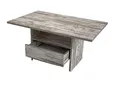 Produktbild: Möbel SD Couchtisch mit Schublade Wohnzimmertisch Kaffeetisch Celine Canyon White Pine