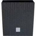 Produktbild: Blumentopf Prosperplast Rato Quadrat anthrazit 26,5 x 26,5 x 50 cm - Dunkelgrau