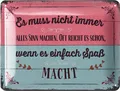 Produktbild: Retro Blechschild, vintage Metallschilder Sprüchen, Shabby Chic Deko Garten